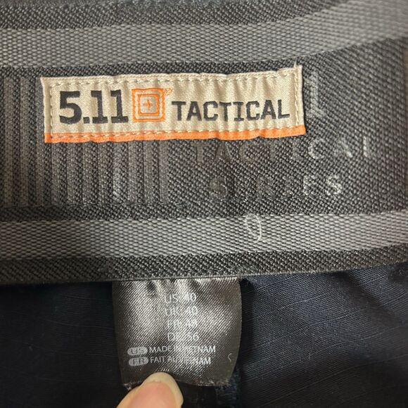 5.11 Tactical Pants Mens 40x32 Blue Pants Straight Leg Pockets Work Utility - Picture 5 of 8